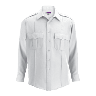 security uniform shirt long sleeve a white shirt with pockets