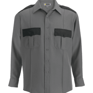 Performance Security Uniform Shirt Long Sleeves Owl13-26 Light Gray