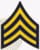 Police Rank Chevron SGT Sergeant a yellow and black striped insignia for law enforcement and police departments in the USA