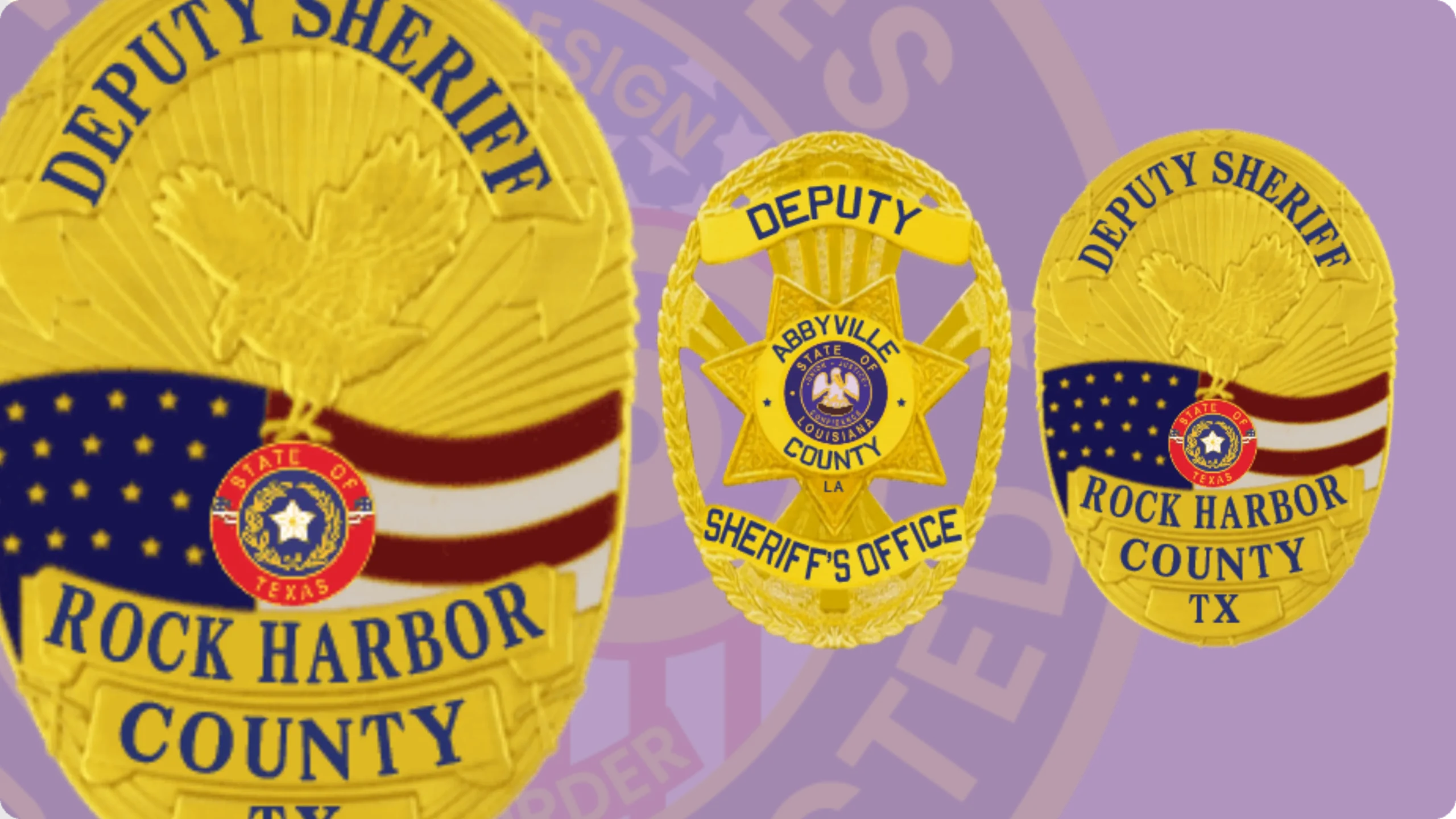 Design and order custom sheriff badges with owl badges