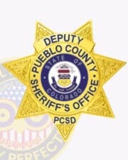 Custom Badges Sheriff: Official Badges for Law Enforcement Professionals 7 pointed gold star a close-up of a sheriff's badge