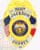 Custom Sheriff Badges: Design, Create and Order Badges For Sheriff Departments Sheriff Badge SH4-A1 Gold a gold badge with a blue circle and white text With Iowa state flag