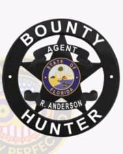 Bounty Hunter Badges in Black Color