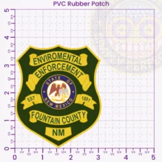 S30-A1-3.75x pvc rubber patch a patch on a graph paper