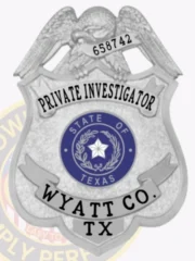 13-B17PI Buy Private Investigator Badge Silver Badges