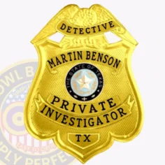 13-b18pi buy private investigator badge gold