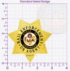 15-H11-2BEA Buy Bail Enforcement Agent Badge 3 Inch Standard