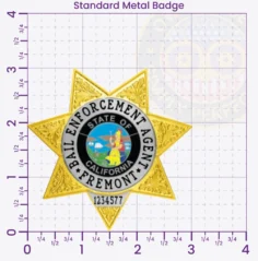 15-H11BEA Buy Bail Enforcement Agent Badge 3 Inch Standard