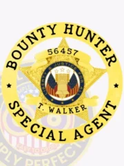 19-A1BH Bounty Hunter Badges Gold Badges