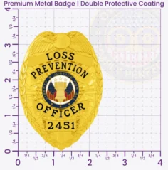 2-C13LPO Buy Loss Prevention Officer Badges 3.35 Premium