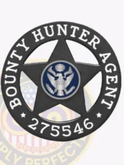 20-A16-2 Bounty Hunter Badges Black Badges