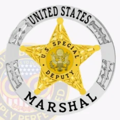 20-h16usm buy custom us marshal badge silver gold