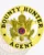 Bounty Hunter Badge In Gold Color with Texas Seal