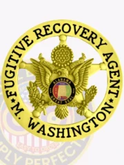 21-BH1FRA Buy Fugitive Recovery Agent Badge Gold Badges Near Me