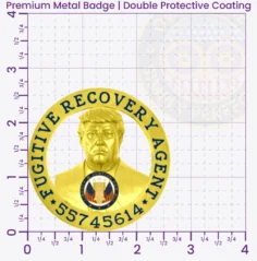 21-BH2FRA Buy Fugitive Recovery Agent Badge 3 Premium