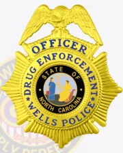 Gold Drug Enforcement Badges