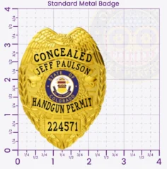 Buy Concealed Carry Weapons Badges | CCW Badge Save 70%