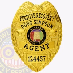 3-c11fra buy fugitive recovery agent badges gold