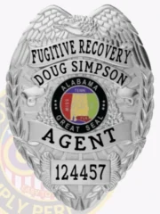 3-C11FRA Buy Fugitive Recovery Agent Badges Silver Badges