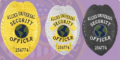 Official Allied Universal deals Gold Badge Collectible