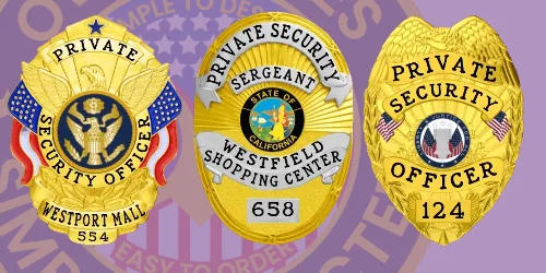 Select Private Security Badge Select Badge Shape