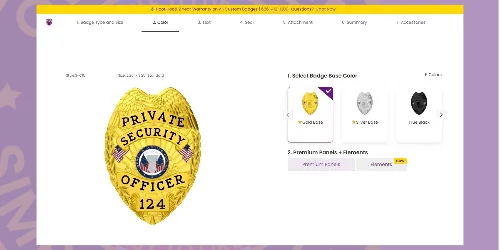 Private Security Badge Customize and Personalize Badge-1