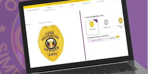 Where to Buy Custom Loss Prevention Officer Badges