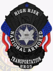 1-A10SOB Buy Custom Security Officer Badges And Design, Create, Build and Order Security Badges Armored Car Transport Badges Black Badges High Risk