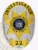 11-D16-2SOB Buy Custom Security Officer Badges And Design, Create, Build and Order Security Badges Silver Gold Badges