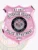 13-F19-3 Custom Police Badges And Design, Create, Build and Order Personalized Police Badges Officer Badges BCAM Pink Badges