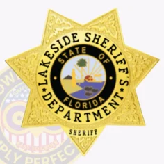 15-H11-2SFB Buy Custom Sheriff Badges And Design Create Build and Order Personalized Sheriff Badges Deputy Gold