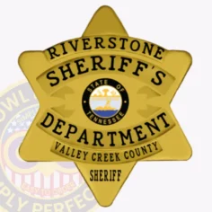 18-P1 Buy Custom Sheriff Badges And Design Create Build and Order Personalized Sheriff Badges Deputy Gold