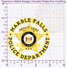 19-A1 Custom Police Badges And Design, Create, Build and Order Personalized Police Badges Officer Badges Gold Badges 3 Premium