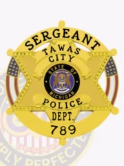 19-H20 Custom Police Badges And Design, Create, Build and Order Personalized Police Badges Officer Badges Gold Badges