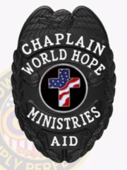 2-C10-2PCB Buy Custom Police Chaplain Badges And Design, Create, Build and Order Chaplain Badges Black Badges