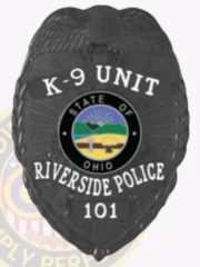 2-C13-4 Custom Police Badges And Design, Create, Build and Order Personalized Police Badges Officer Badges Black Badges