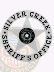 20-A16SFB Buy Custom Sheriff Badges And Design Create Build and Order Personalized Sheriff Badges Deputy Silver Badges