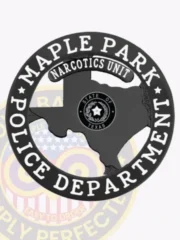 20-TX1 Custom Police Badges And Design, Create, Build and Order Personalized Police Badges Officer Badges Black Badges