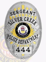 22-D19 Custom Police Badges And Design, Create, Build and Order Personalized Police Badges Officer Badges Silver Badges