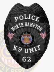 3-C15PLB Buy Custom Police Badges And Design, Create, Build and Order Personalized Police Badges Officer Badges Black Badges