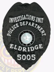 3-F3 Buy Custom Police Badges And Design, Create, Build and Order Personalized Police Badges Officer Badges Black Badge