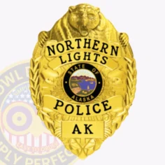 4-a1plb buy custom police badges and design, create, build and order personalized police badges officer badges gold