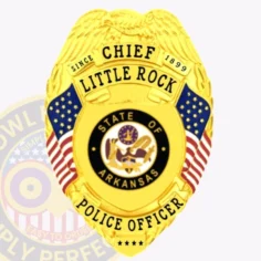 4-A1PLB Buy Custom Police Badges And Design, Create, Build and Order Personalized Police Badges Officer Badges Gold