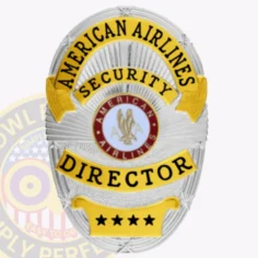 5-d10sob buy custom security officer badges and design, create, build and order security badges silver gold