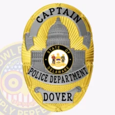 6-D11 Custom Police Badges And Design, Create, Build and Order Personalized Police Badges Officer Badges Gold