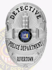 7-D12 Custom Police Badges And Design, Create, Build and Order Personalized Police Badges Officer Badges Silver Badges