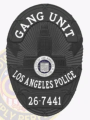 7-D15PLB Buy Custom Police Badges And Design, Create, Build and Order Personalized Police Badges Officer Badges Black Badges