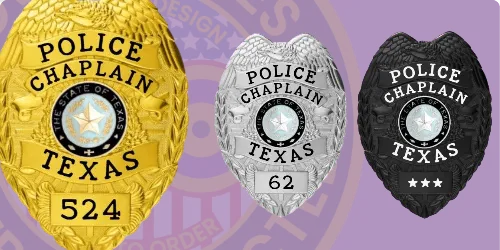 How to Buy Custom Police Chaplain Badges And Design, Create, Build and Order Chaplain Badges