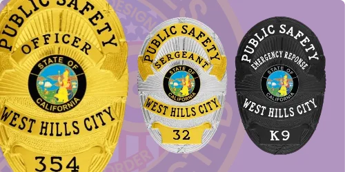 How to Buy Custom Public Safety Badges And Design, Create, Build and Order Safety Officer Badges