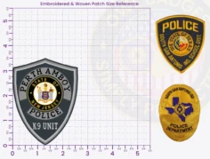 S21-A1-Buy Custom Police Patches And Design Create Build and Order Personalized-Police Patches and Customized Police Patches K9 Unit 3.5